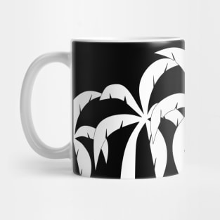 WHITE Palm Night Mug